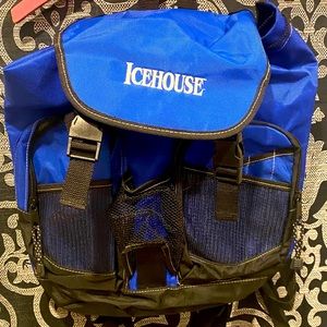 NWOT retro Icehouse Beer Miller tailgate backpack